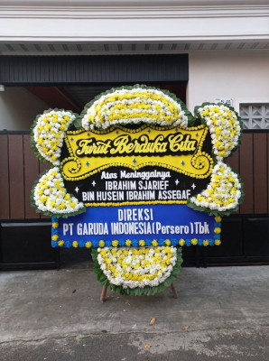Papan Bunga Duka di Nampirejo