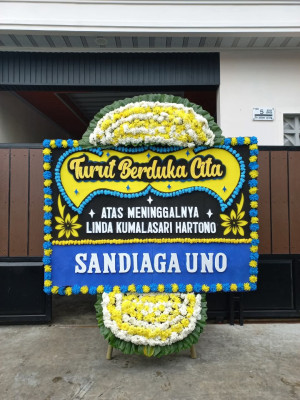 Papan Bunga Duka di Nampirejo